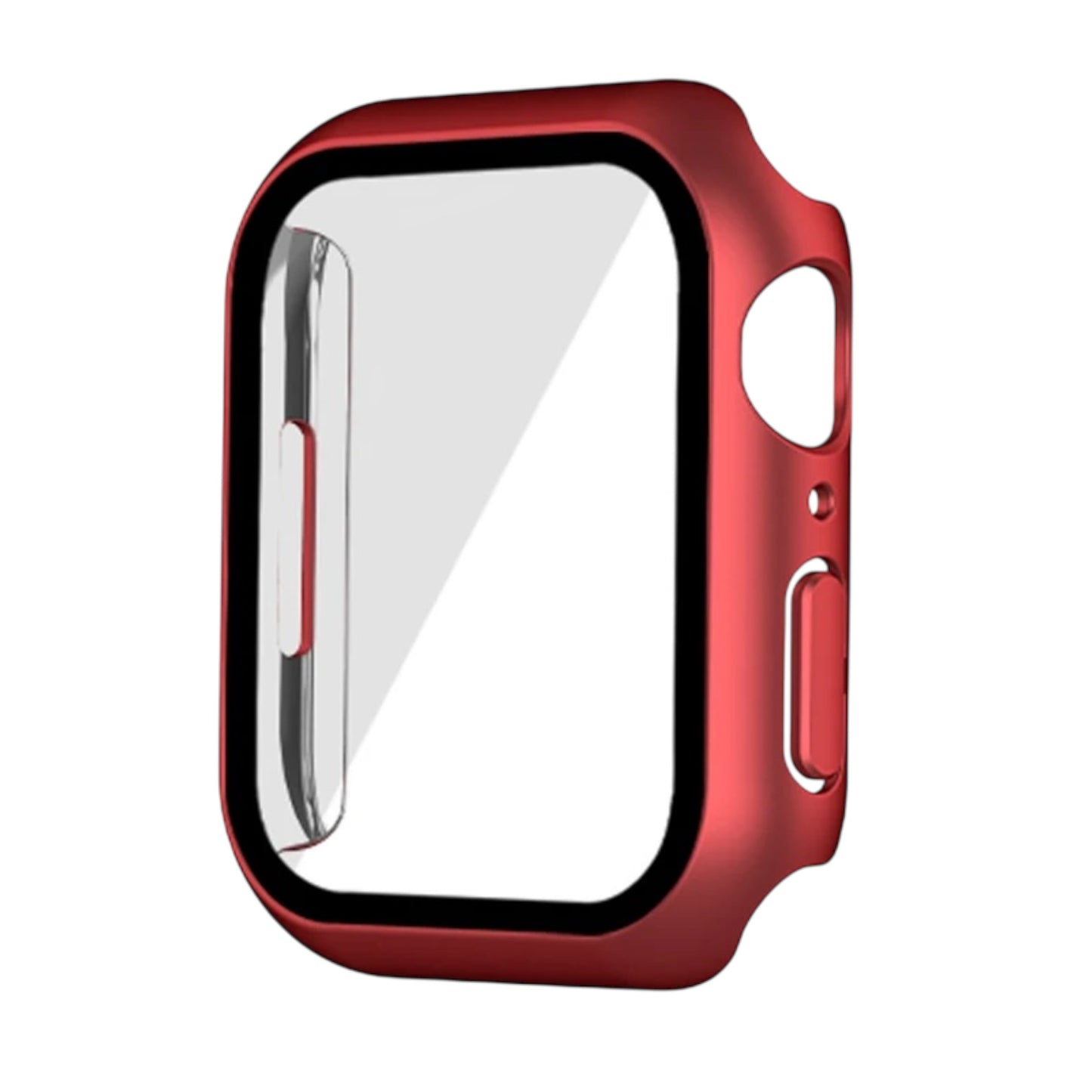 Watch Series 7 / 41MM Curved Case - Metallic Red