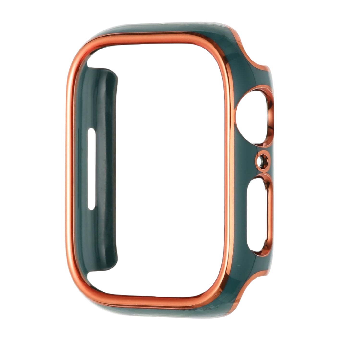 Watch Tempered Glass Case 45MM / Teal & Rose Gold
