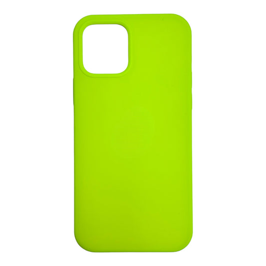 For Iphone 11 Silicone Case- Neon Green
