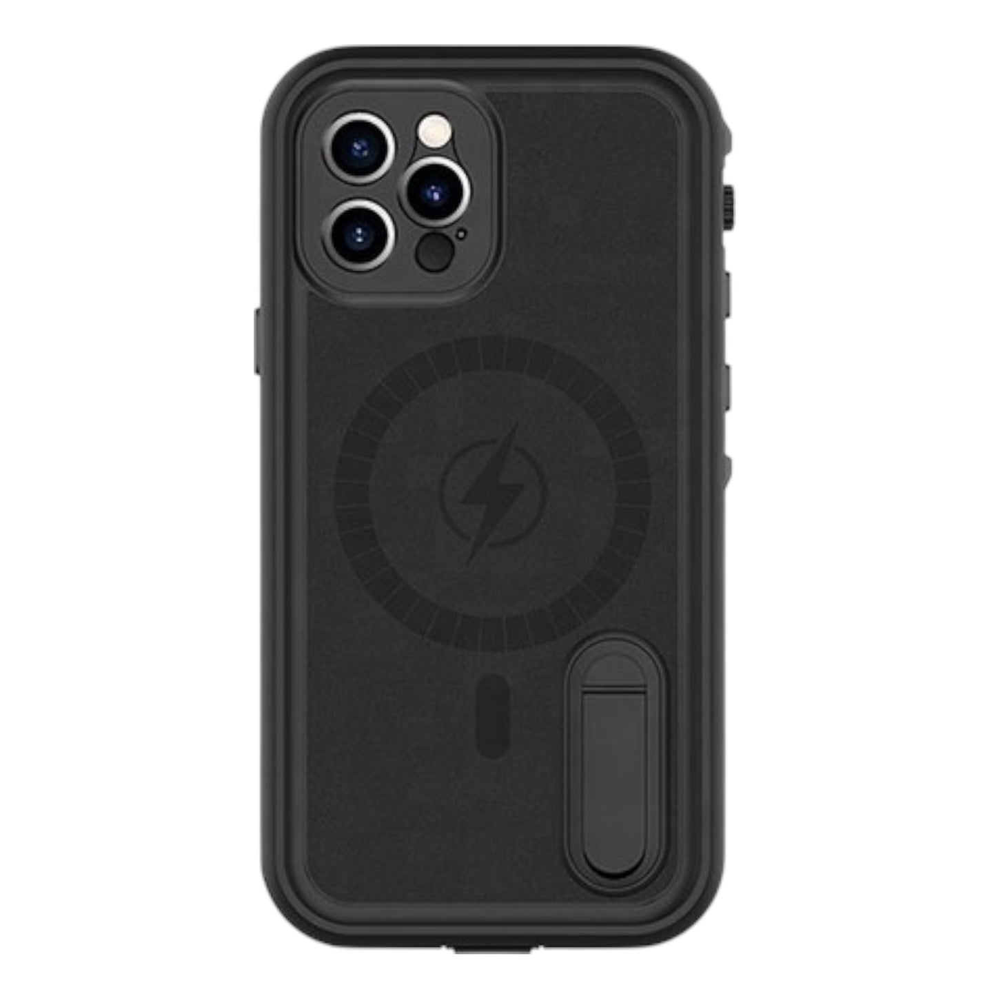 For Iphone 12 Pro Max Water Proof Case / Black