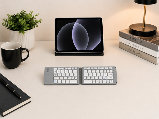 Folding Bluetooth Keyboard / Grey