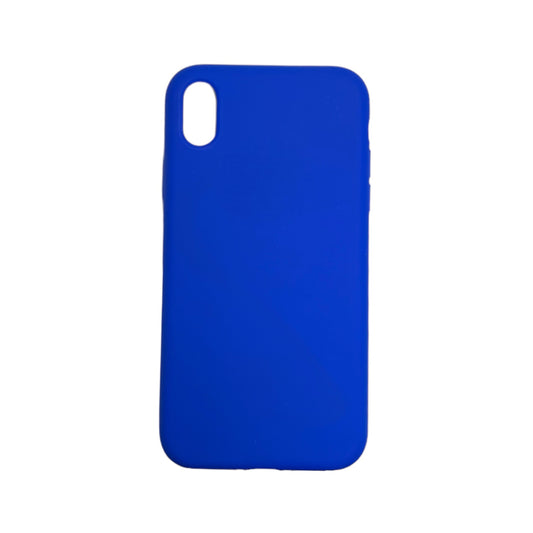 For Iphone XR Silicone Case- Blue