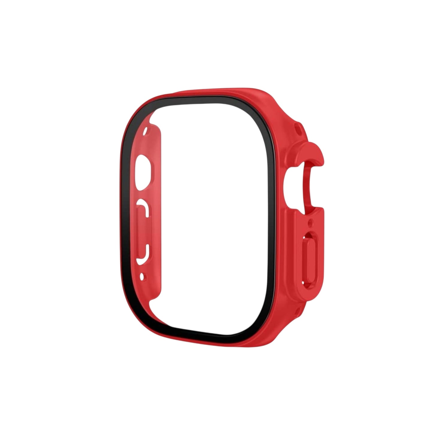 Watch Tempered Glass Case 49mm/ Vibrant Red