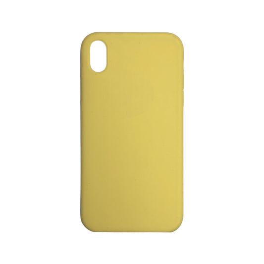 For Iphone XR Silicone Case- Yellow