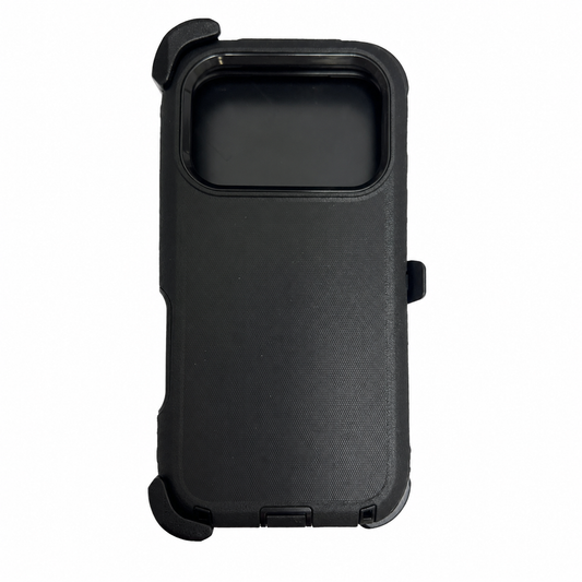 Heavy Duty Protective Case with Belt Clip and Kickstand for iPhone 17 Pro