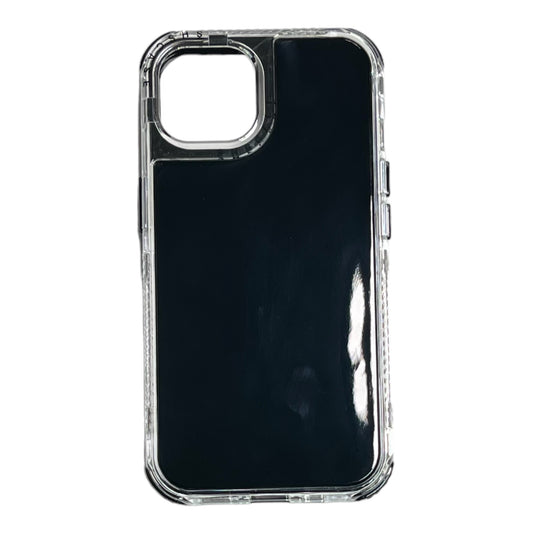 For Iphone 13/14 SHS case- Black & Clear