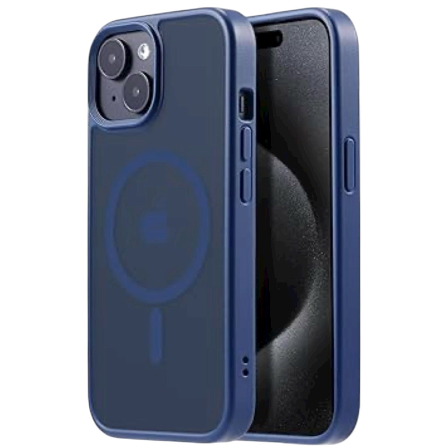 For iPhone 16 Pro Max MagSafe Case /Navy Blue
