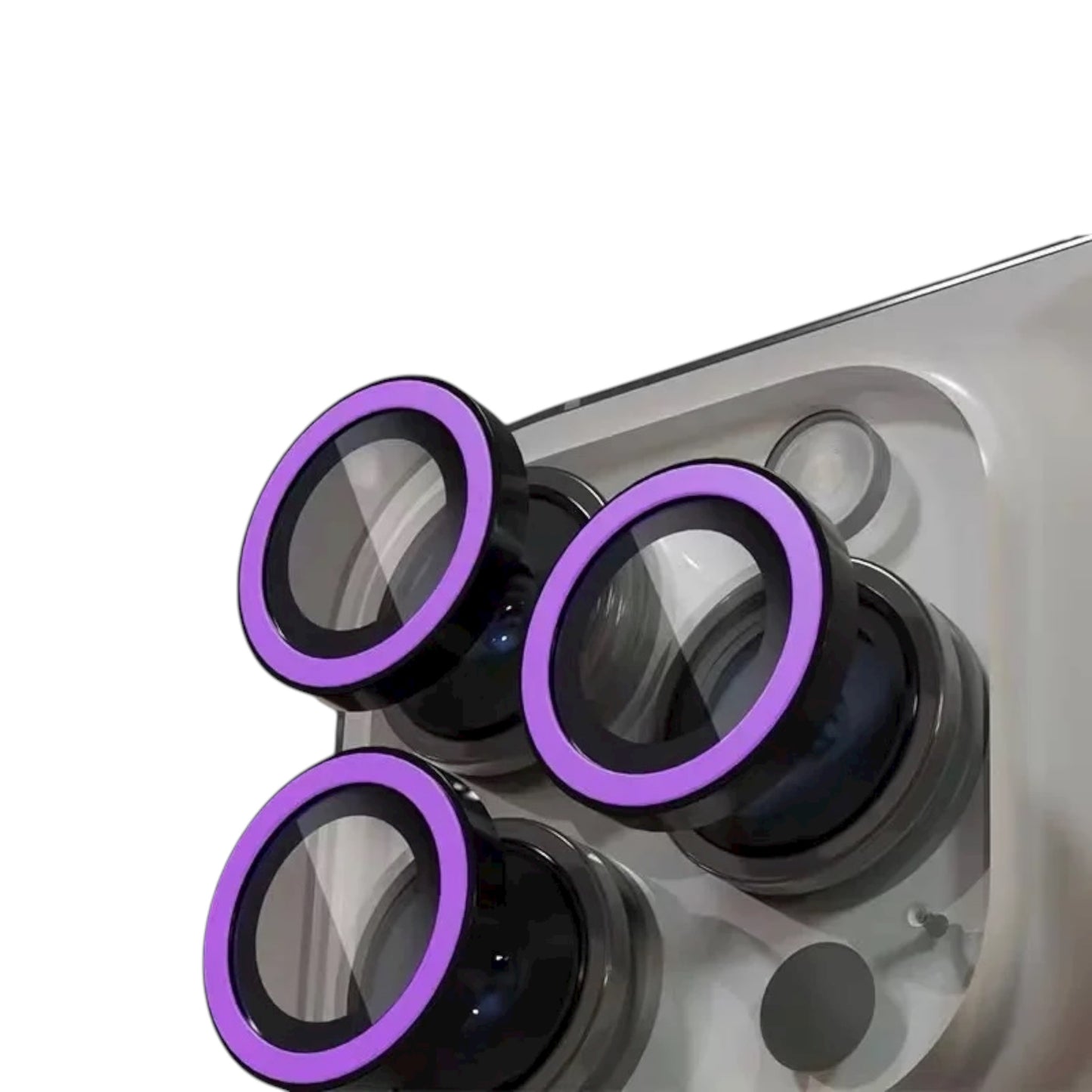 Camera Protector For iPhone 15 Pro / 15 ProMax - Purple