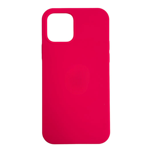 For Iphone 15 Silicone Case- Hot Pink