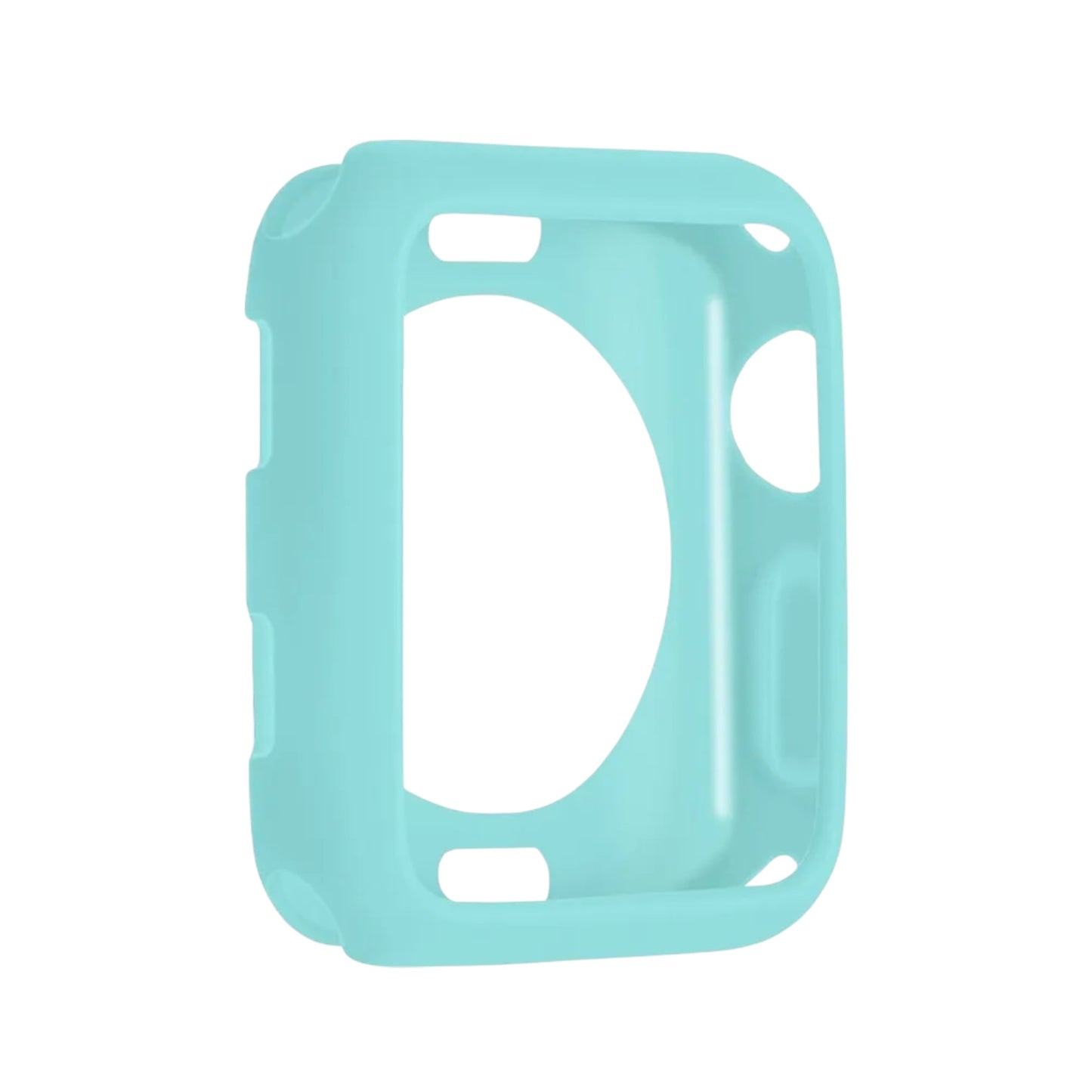 For Apple Watch 42mm Silicone Case / Aqua