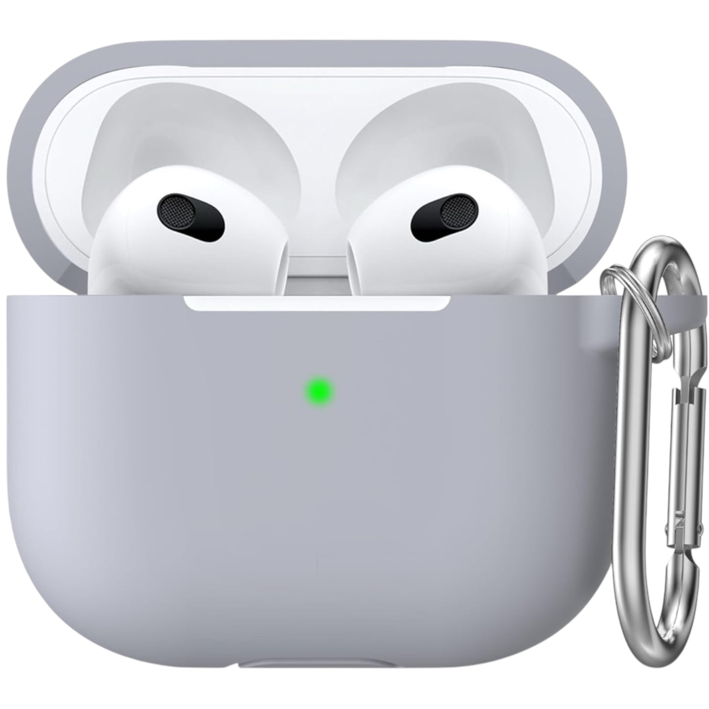 For AirPods 3 Silicone Light Grey