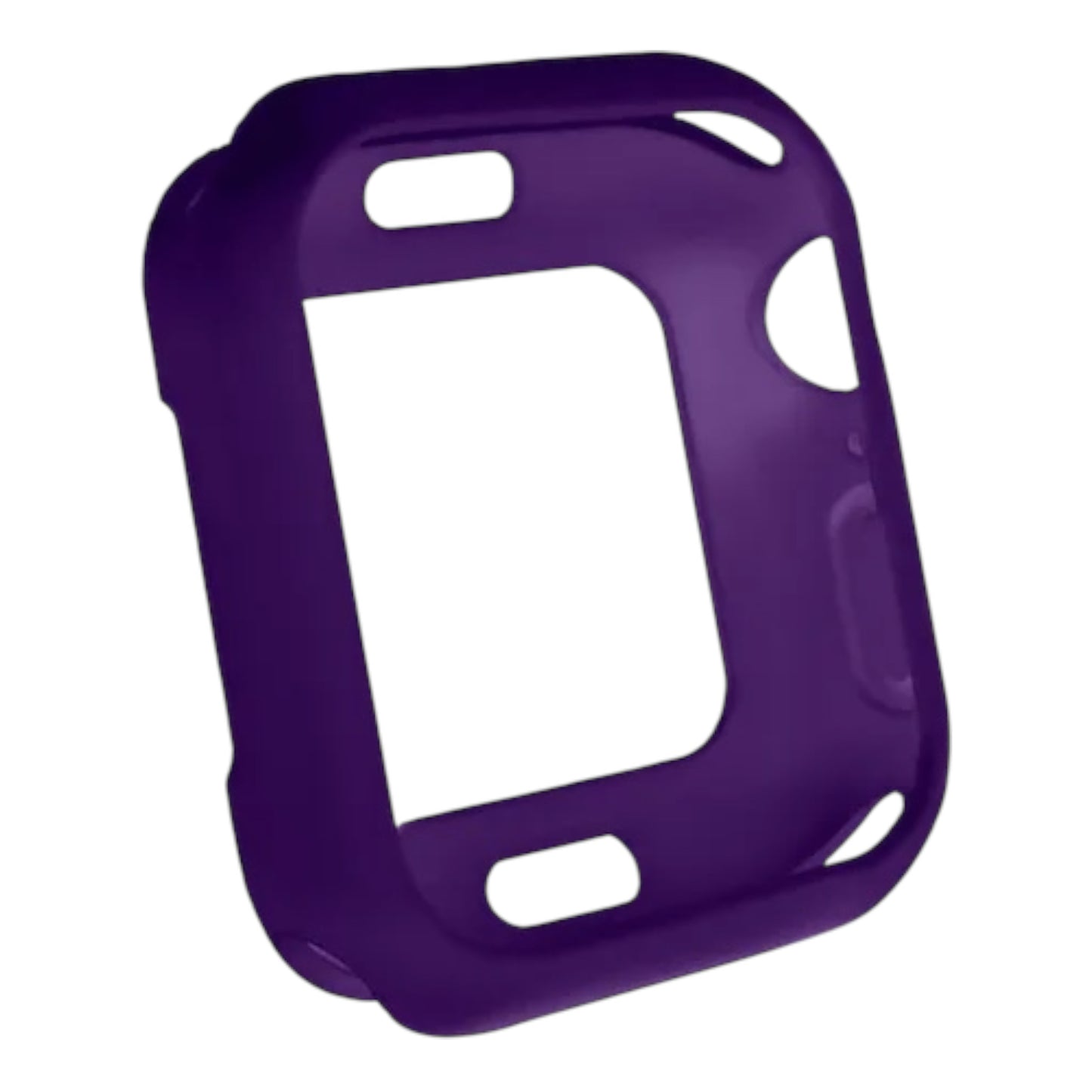 For Apple Watch 42mm Silicone Case / Dark Purple