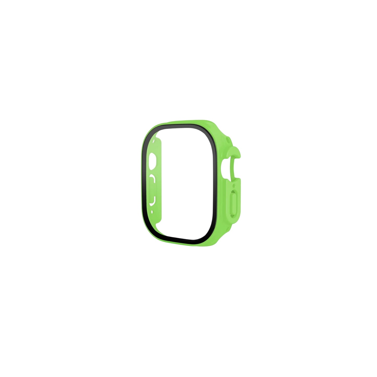 Watch Tempered Glass Case 49mm / Fluorescent Green