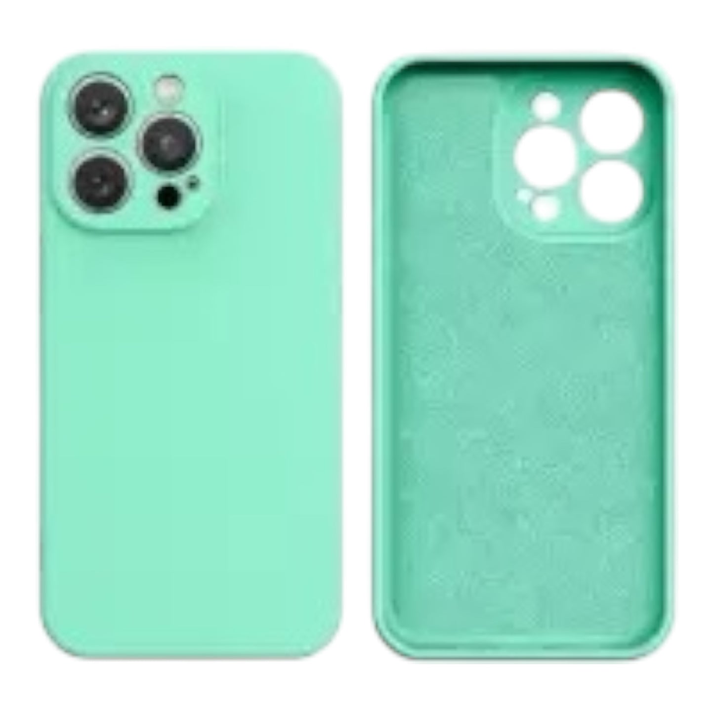 Iphone 12 Pro Max Silicone Case / Mint Green