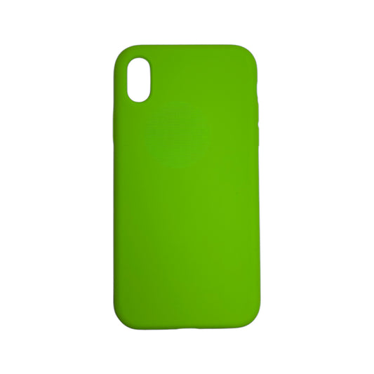 For Iphone XR Silicone Case- Lime Green
