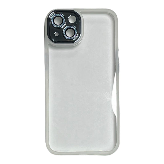 For Iphone 13/14 case- Clear with Camera protector Black & Glitter