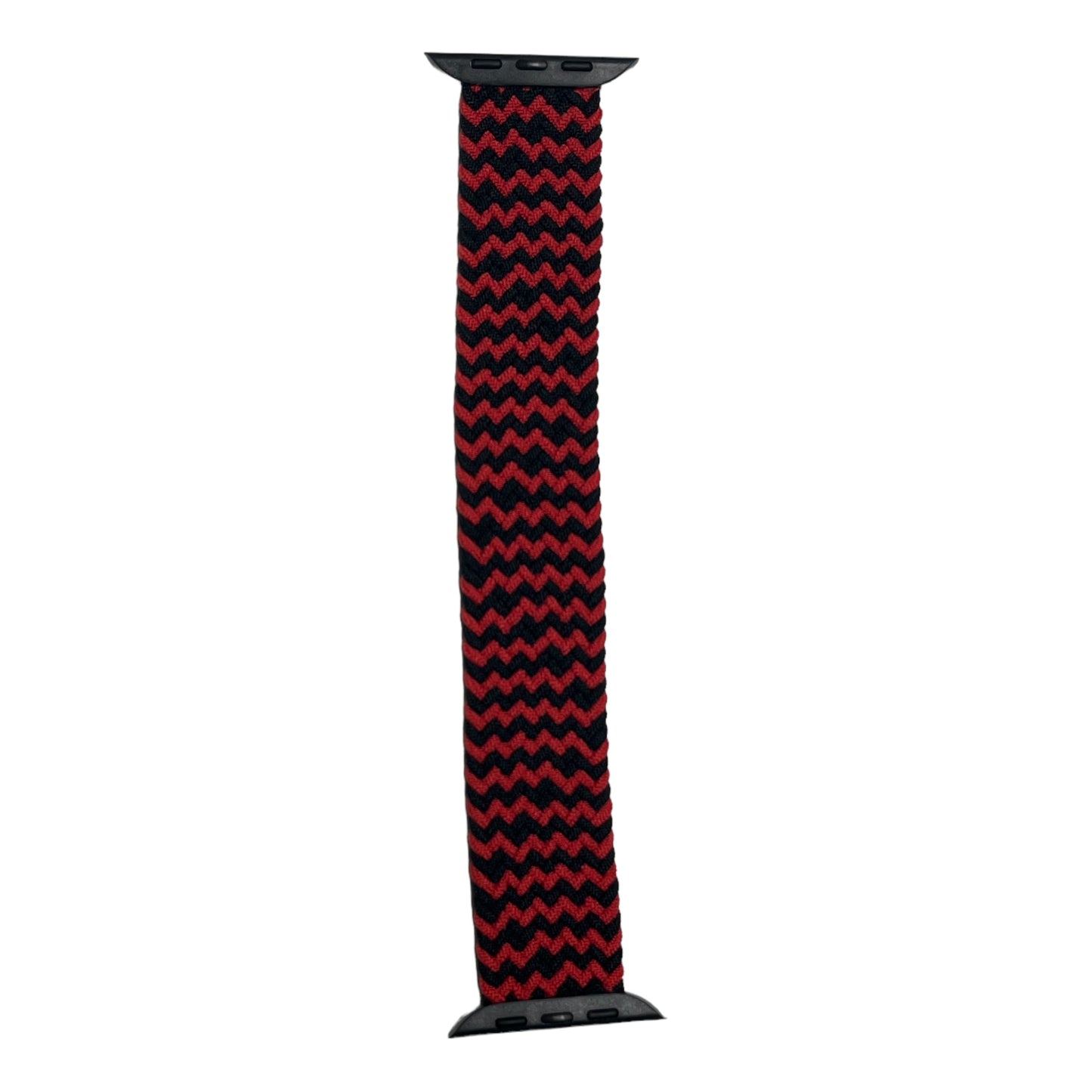 For Apple Watch 38/40/41 Elastic One Size Band - Red & Black