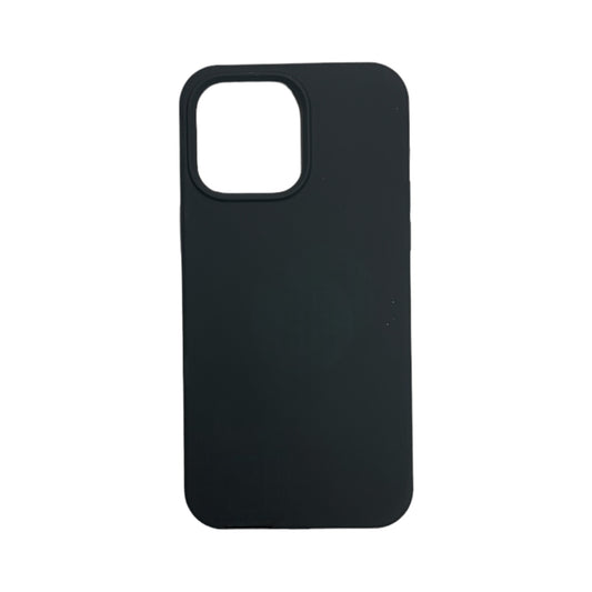 For Iphone 14 plus Silicone Case- Black