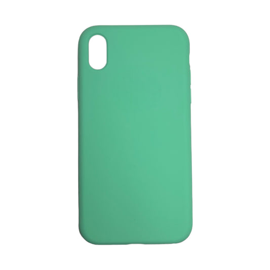 For Iphone XR Silicone Case- Turquoise
