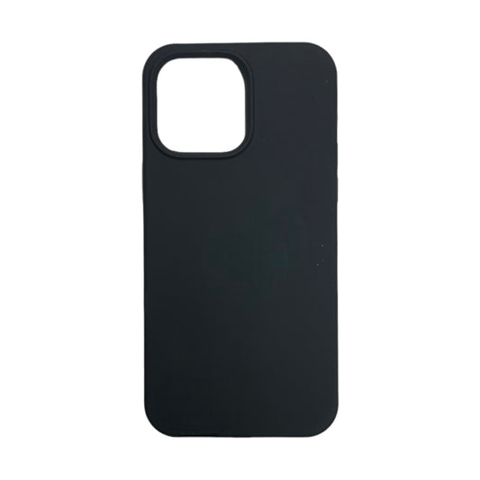 For Iphone 12 Pro Max Silicone Case- Black