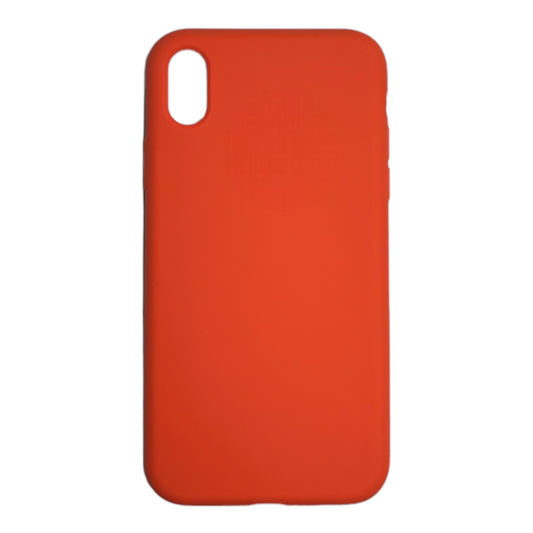 For Iphone XR Silicone Case- Orange