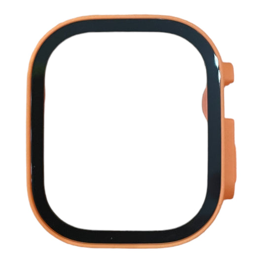 Apple Watch 49mm Tempered glass cover orange