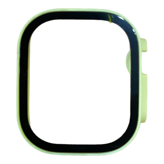 Apple Watch 49mm Tempered Glass Case yellow