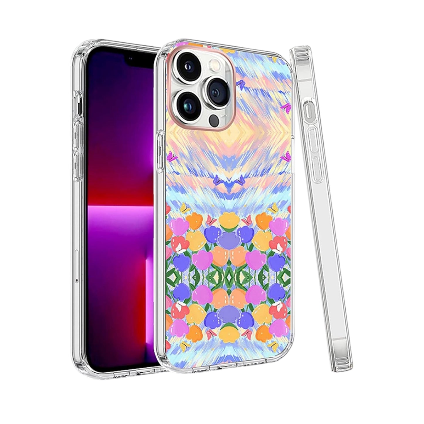 For Iphone 14 Plus Creative Design Hybrid Case