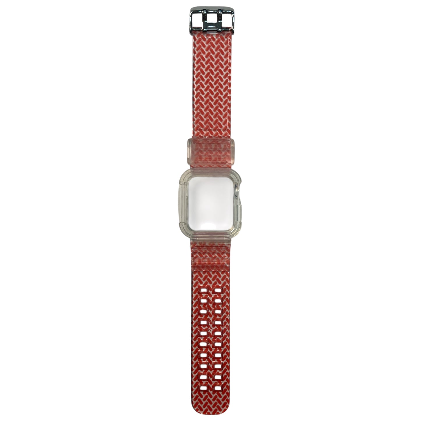 For Apple Watch Silicone Fashion Band 42/44 mm - Red