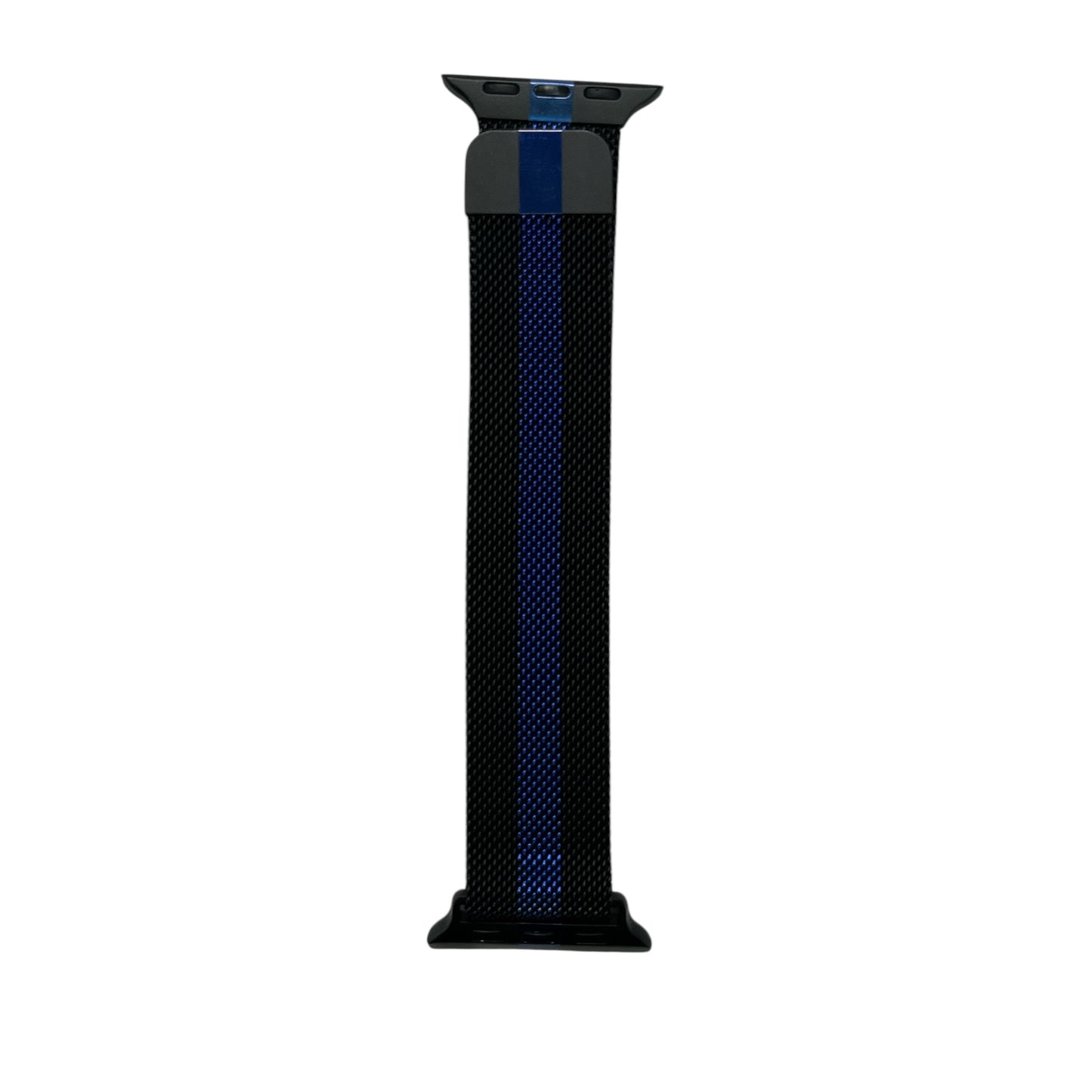 For Apple Watch Magnetic Mesh Metal Band 38/40mm - Black & Blue