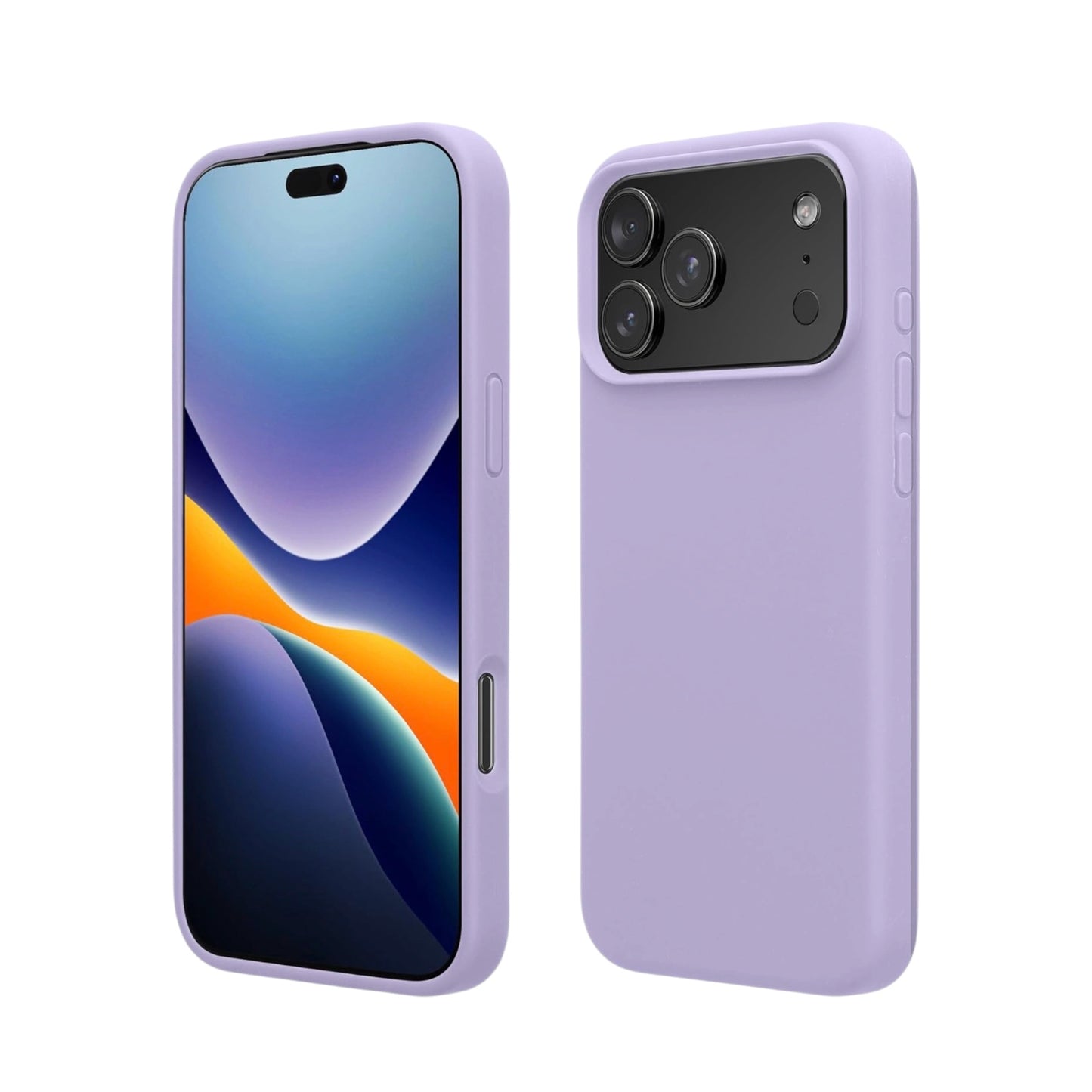 For Iphone 17 Pro Max Silicone Case- Lavender