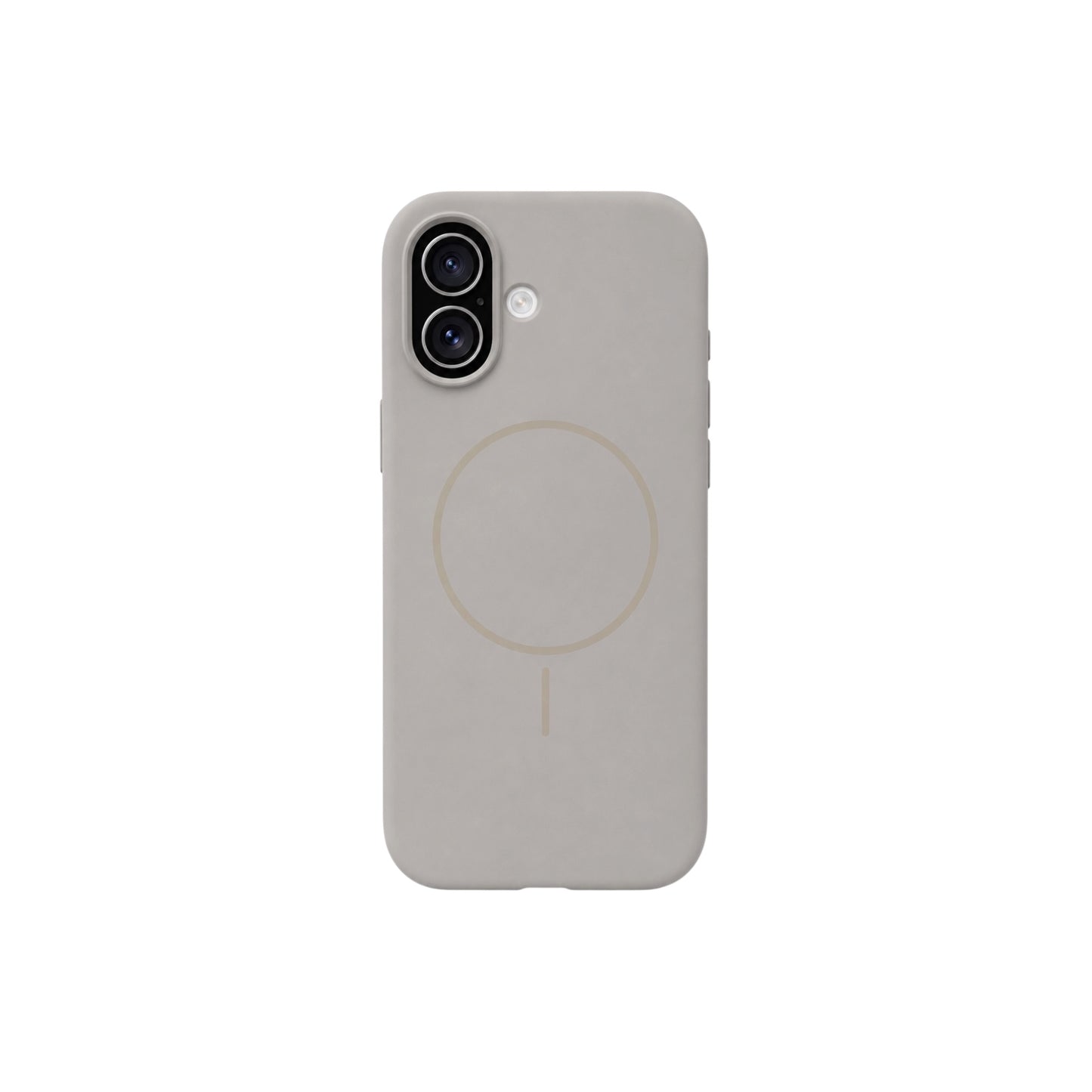 For Iphone 17 Silicone MagSafe Case- Gray