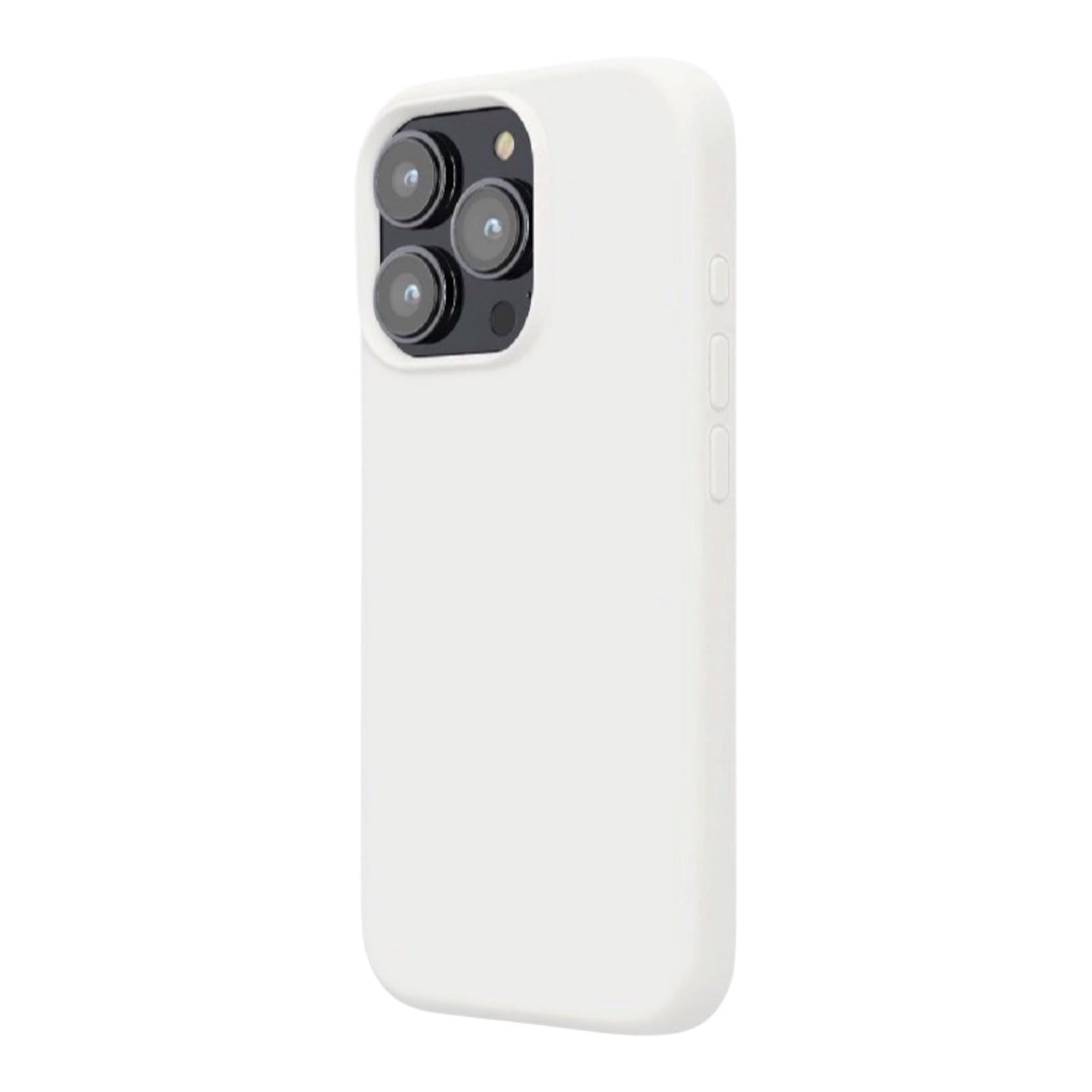For Iphone 15 Pro Silicone Case - White