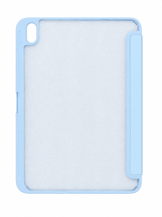 Light Blue Smart Folio Case for iPad 10th Gen 10.9" & 11th Gen 11" – Magnetic Stand Cover