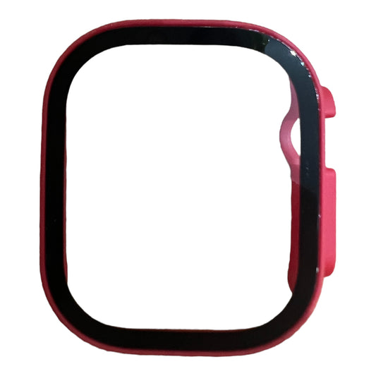 Apple Watch 49mm red tempered glass cover
