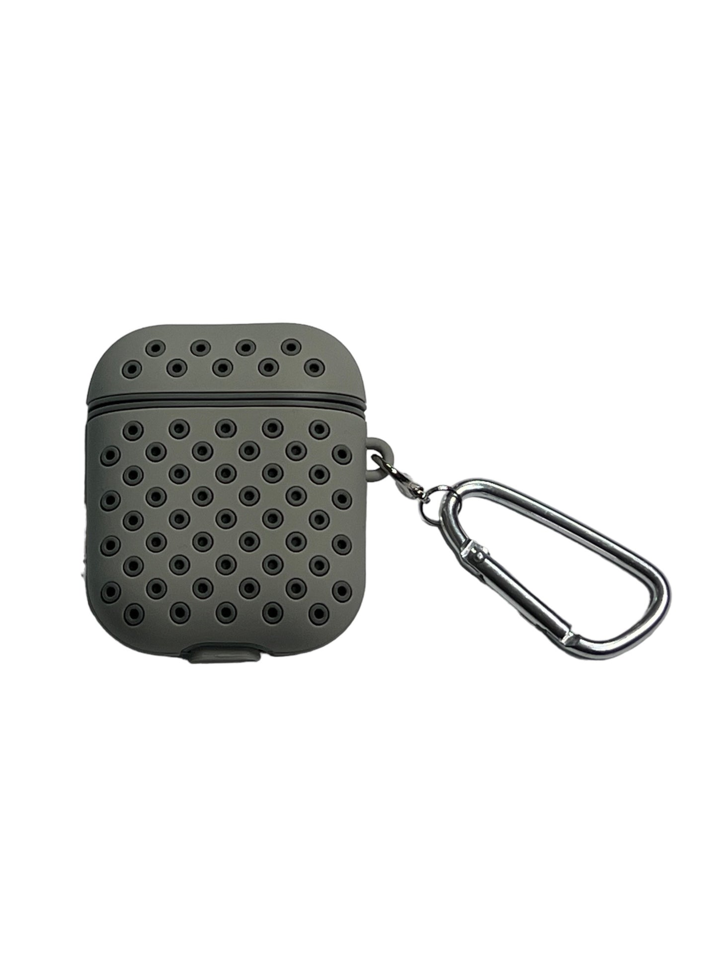 For AirPods 1/2 Silicone Dots - Light Gray & Dark Gray