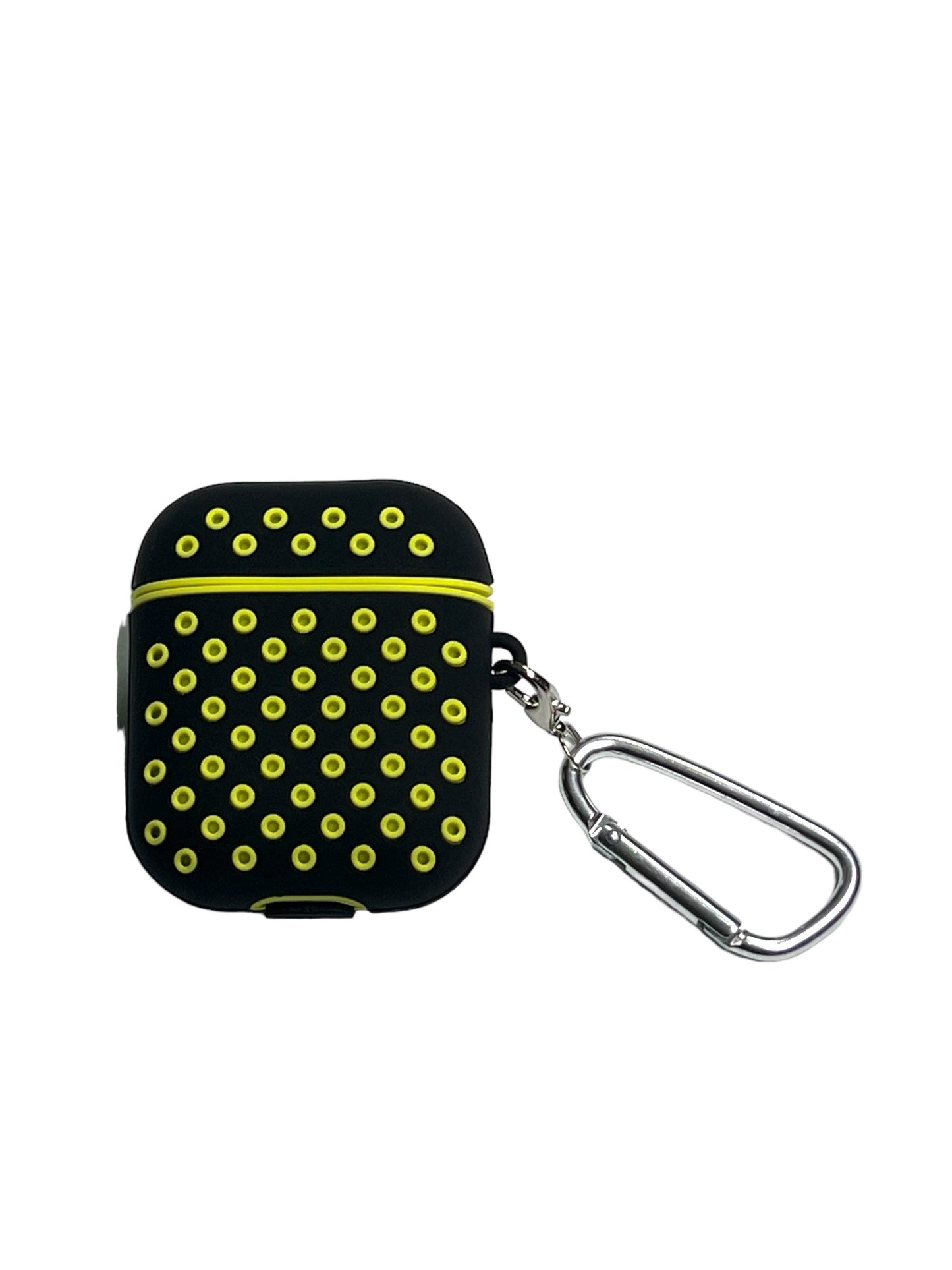 Para AirPods 1/2 Puntos de silicona - Negro y amarillo