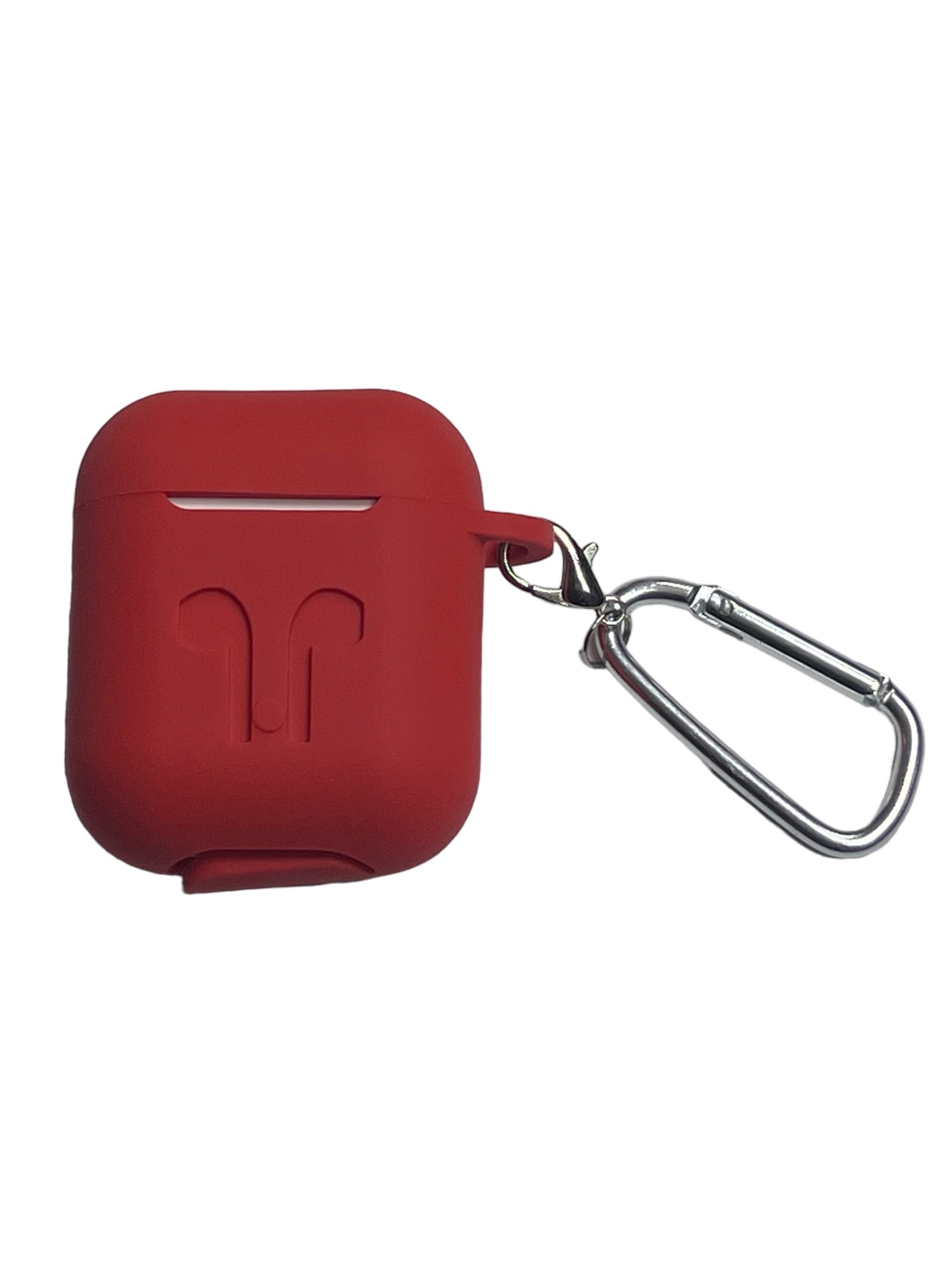 For AirPods 1/2 Silicone Dark Red /2
