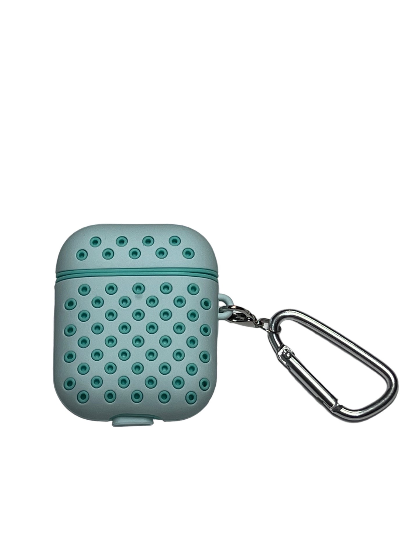 For AirPods 1/2 Silicone Dots - Light Blue & Light Green