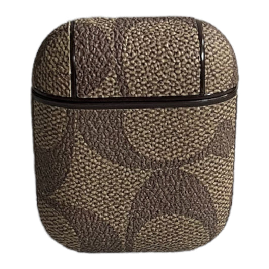 AirPods 1/2 coach brown cover