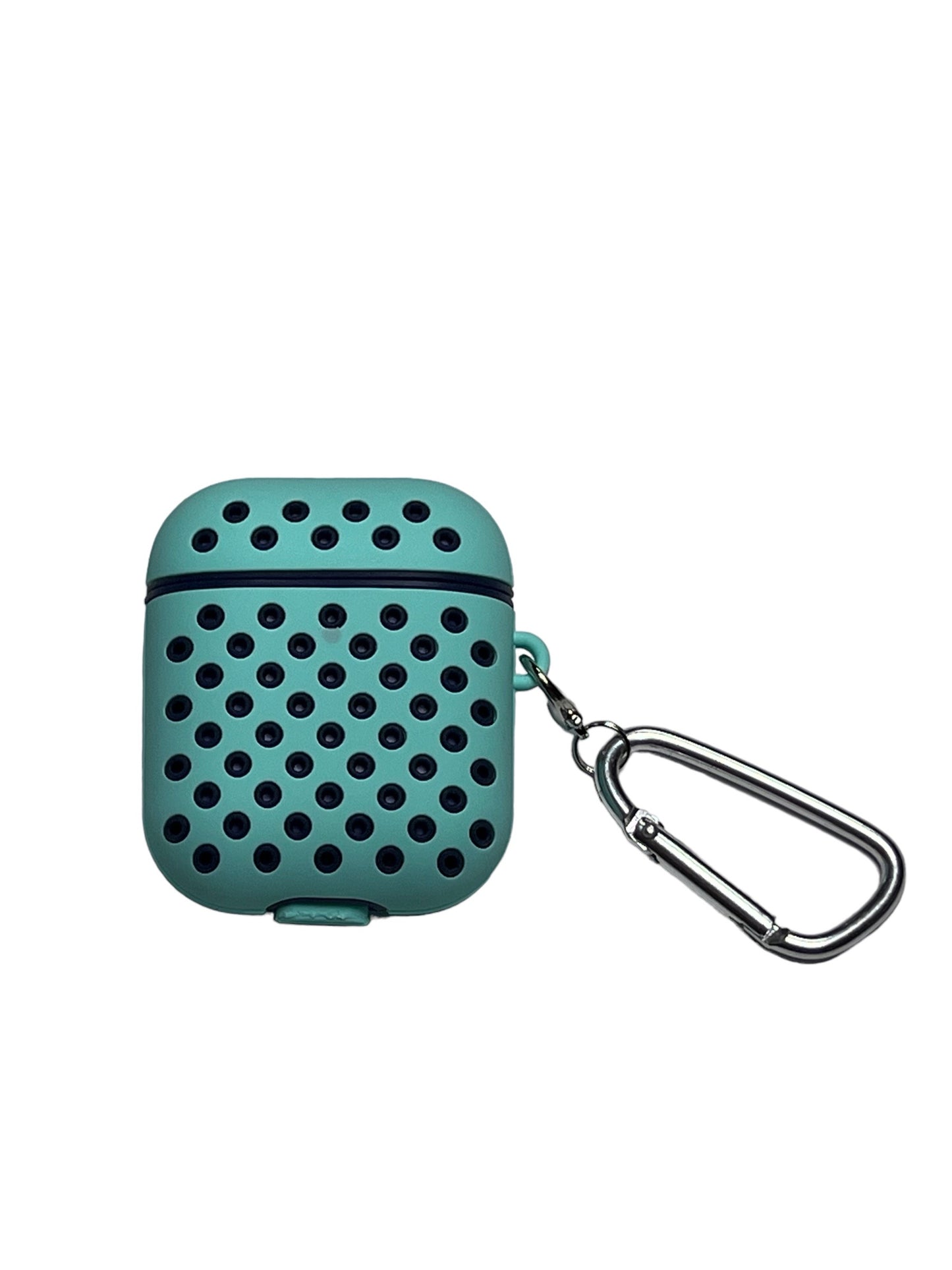 For AirPods 1/2 Silicone Dots - Light Blue & Dark Blue