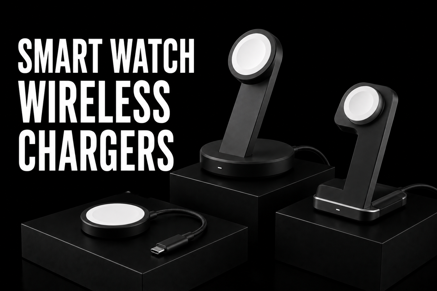 Smart Watch Wireless Charges