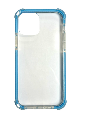 For iPhone 11 Pro Max clear & Blue