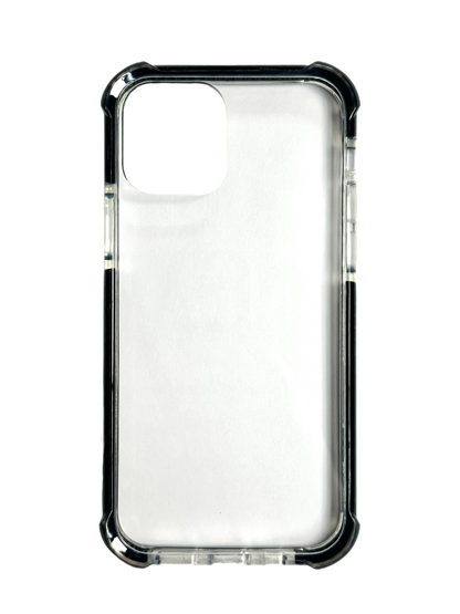 For iPhone 13 Pro Max -Clear & Black