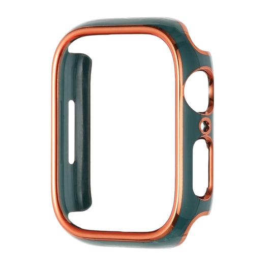 Watch Tempered Glass Case 45MM / Teal & Rose Gold