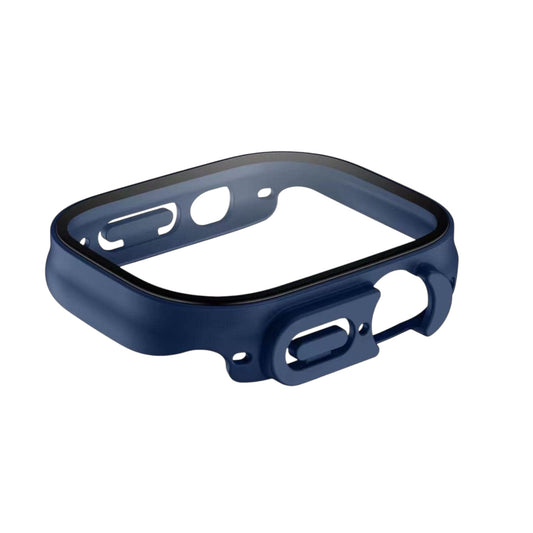 Watch Tempered Glass Case 49mm / Navy Blue