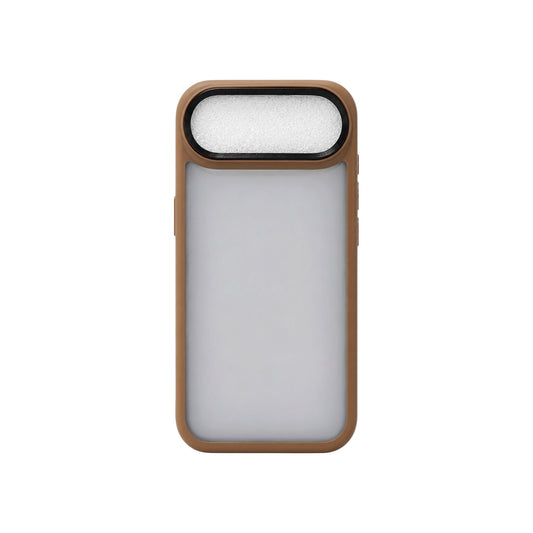 For Iphone 17 Air Frosted Clear Case- Light Brown