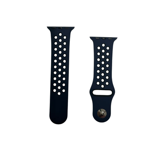 For Apple Watch Sport Band 38/40 mm - Navy Blue & Black
