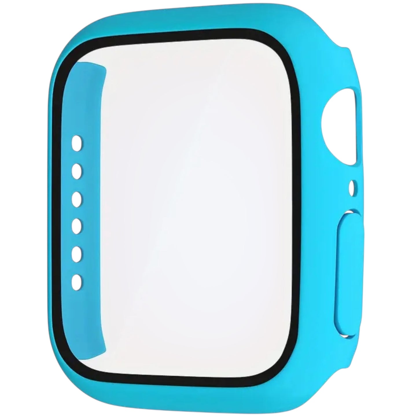 Watch Tempered Glass Case 45mm / Light Blue