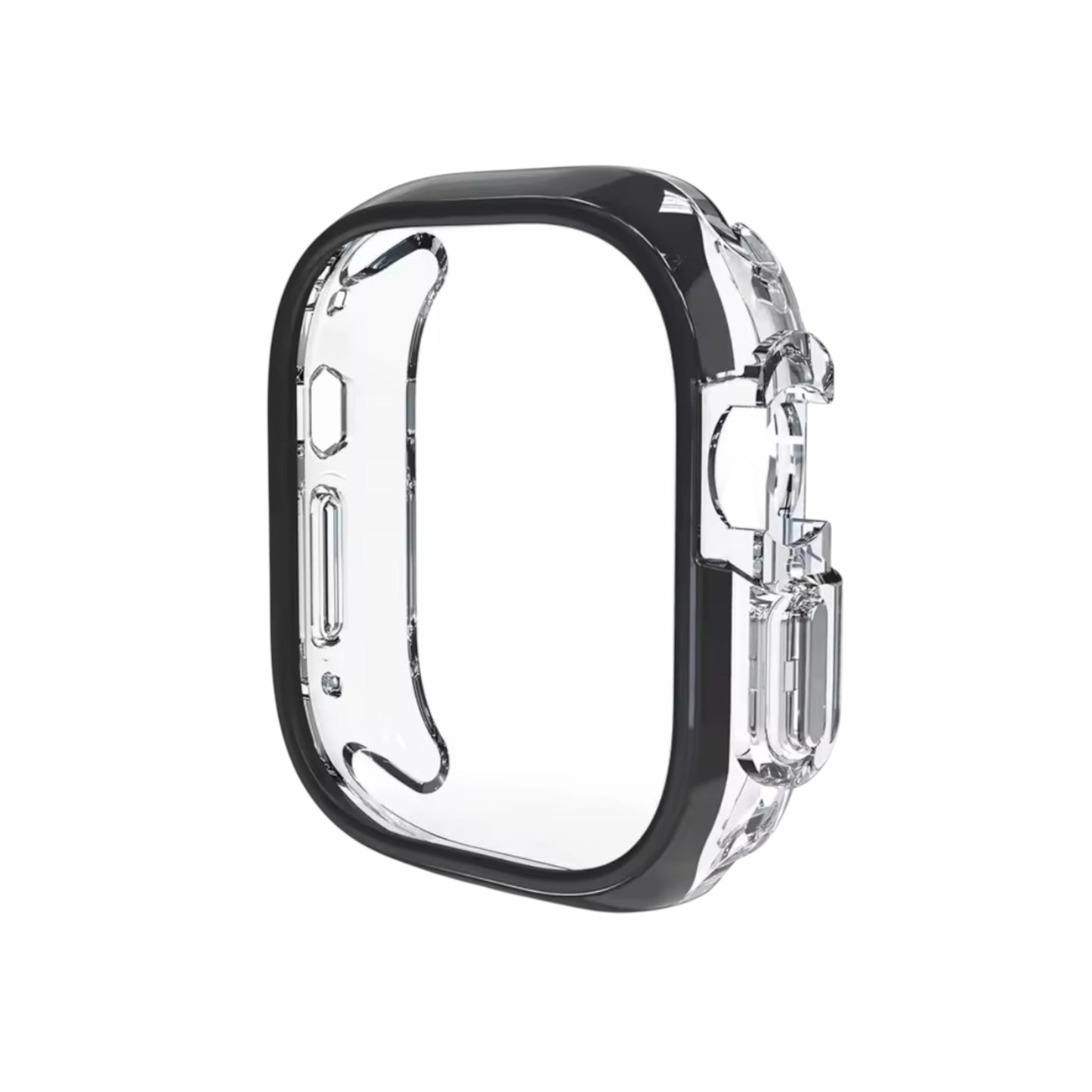 Case For Smart Watch 41mm / Clear & Black